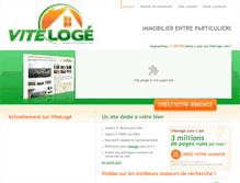 Tablet Screenshot of perso.viteloge.com